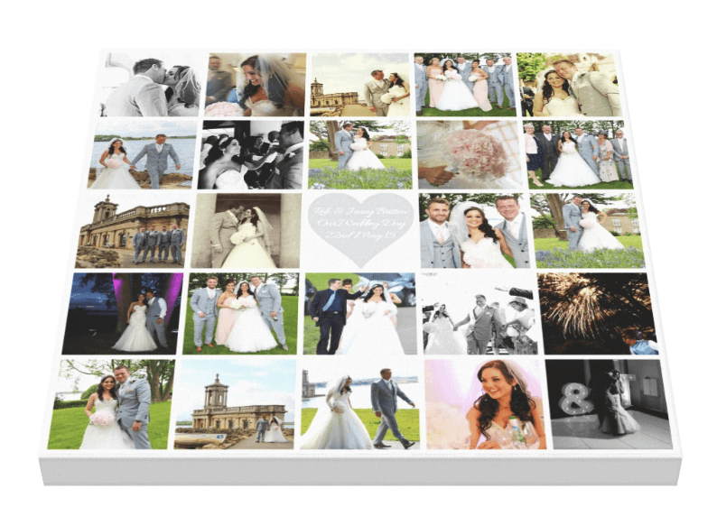 Wedding Collage + Bling