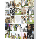 Wedding Collage + Bling