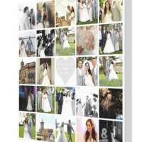 Wedding Collage + Bling