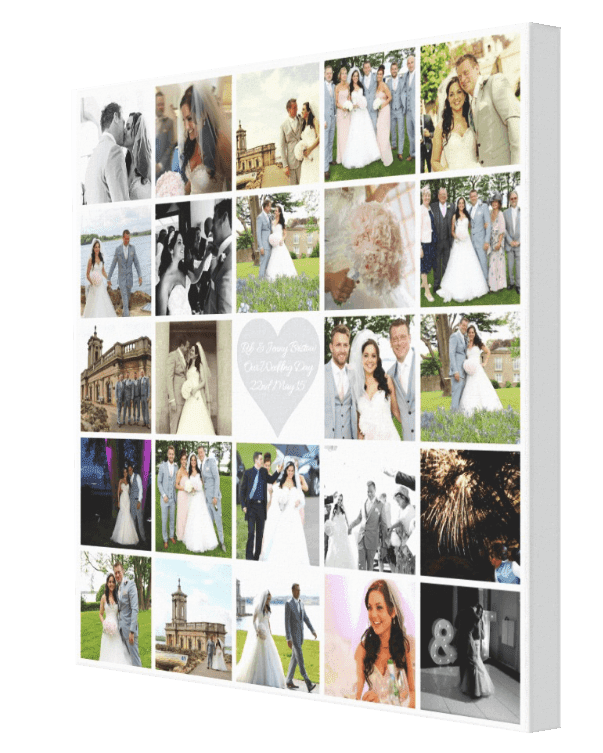 Wedding Collage + Bling