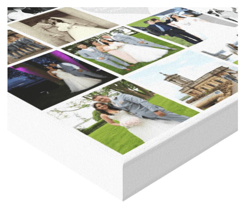 Wedding Collage + Bling