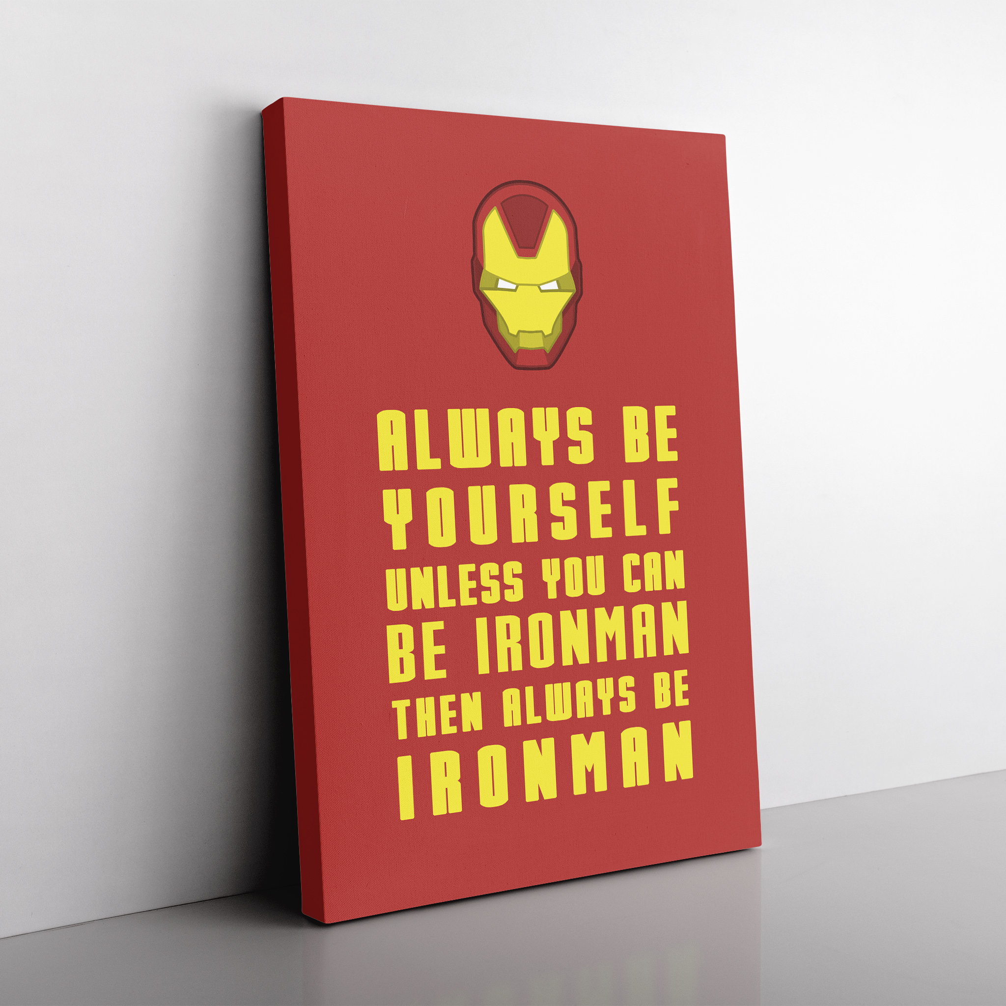Be Ironman Canvas Be Ironman Canvas