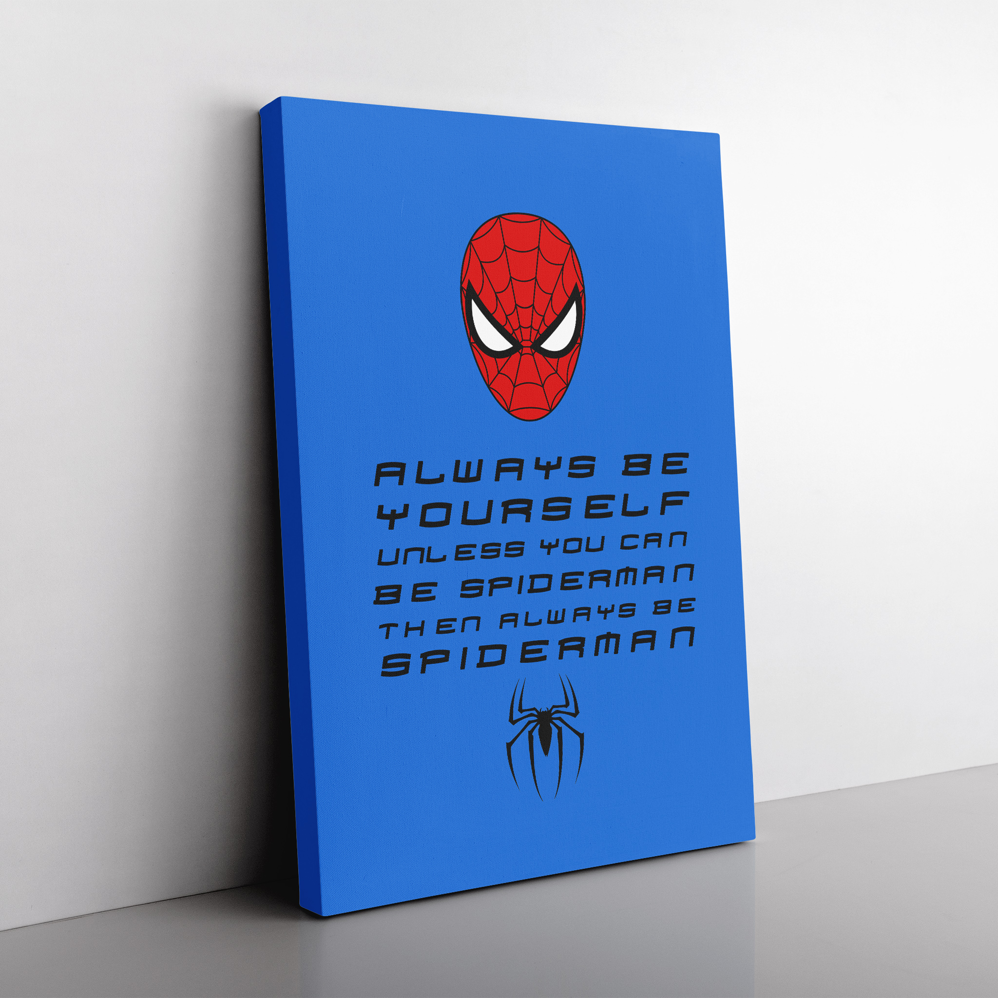 Be Spiderman Canvas Be Spiderman Canvas