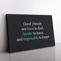 Good Friends Canvas