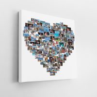 Heart Shaped Photo Collage