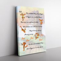 Tigger Song Canvas