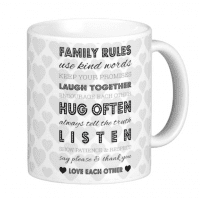 Family Rules Mug