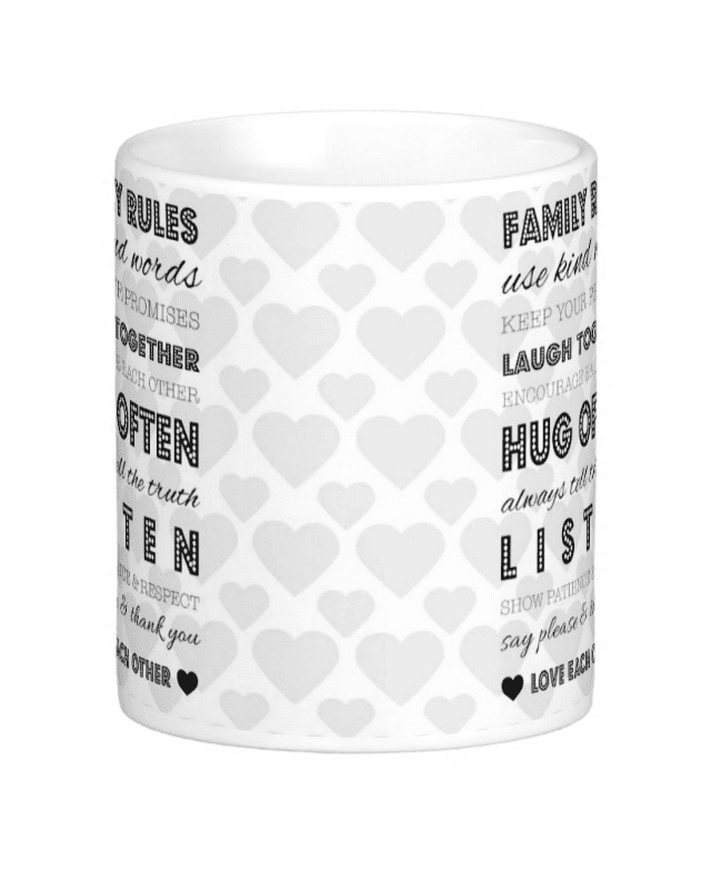Family Rules Mug