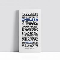 Drogba Song Canvas