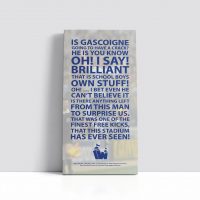 Paul Gascoigne Design Canvas