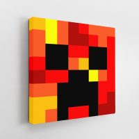 Minecraft Preston Playa Face Canvas