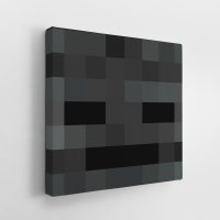 Minecraft Wither Skelton Canvas