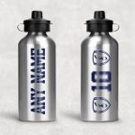 Personalised Water Bottle - 600ml - Silver