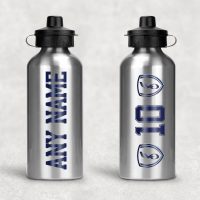 Personalised Water Bottle - 600ml - Silver