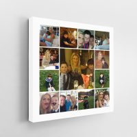 13 Image Tile Square Collage Canvas