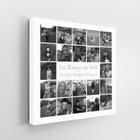 22 Image Square Collage Canvas