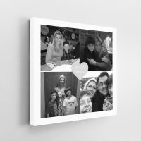 4 Image Square Collage inc Message