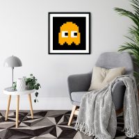 Pacman Clyde Black Frame