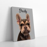 Personalised Pet Portrait Canvas