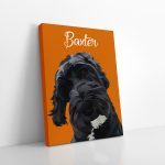 Personalised Pet Portrait Canvas