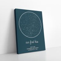 Star Map Personalised Canvas v1