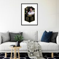 Personalised FIFA Card Design #1 Black Frame