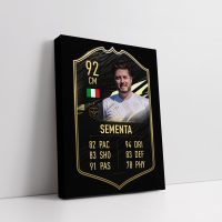 Personalised FIFA Card Design #1 Canvas
