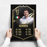 Personalised FIFA Card Design #1 Poster