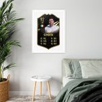 Personalised FIFA Card Design #1 White Frame