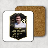 Personalised FIFA Card Design #2 Coaster