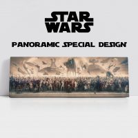 Star Wars Panoramic Canvas