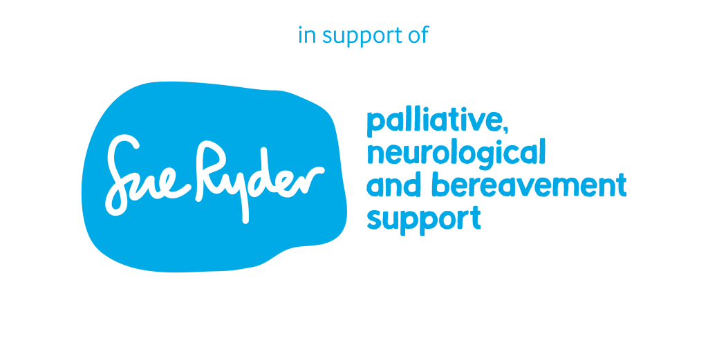 In Support of Sue Ryder Logo