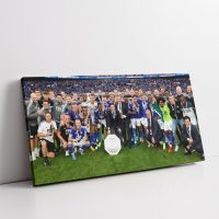 Leicester City Community Shield 21 - Canvas