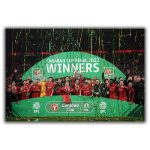 Liverpool FC Carabao Cup Winners 21/22 Poster