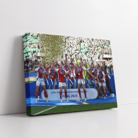 Arsenal Ladies Champions League Winners 24/25 Canvas