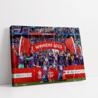 Crystal Palace FA Cup Winners 24/25 Canvas