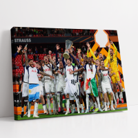 Tottenham Hotspur Europa League Winners 24/25 Canvas